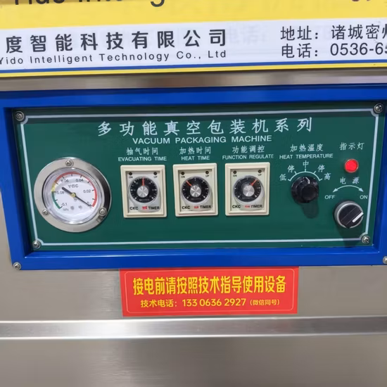 Máquina automática de embalagem a vácuo de alimentos (DZ